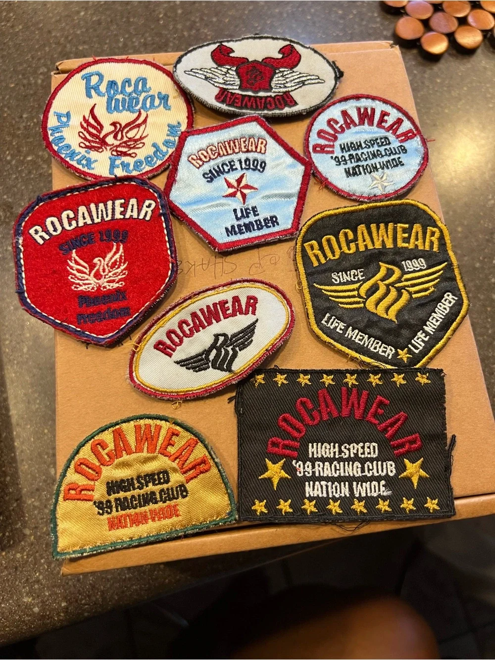 Vintage Rocawear patches